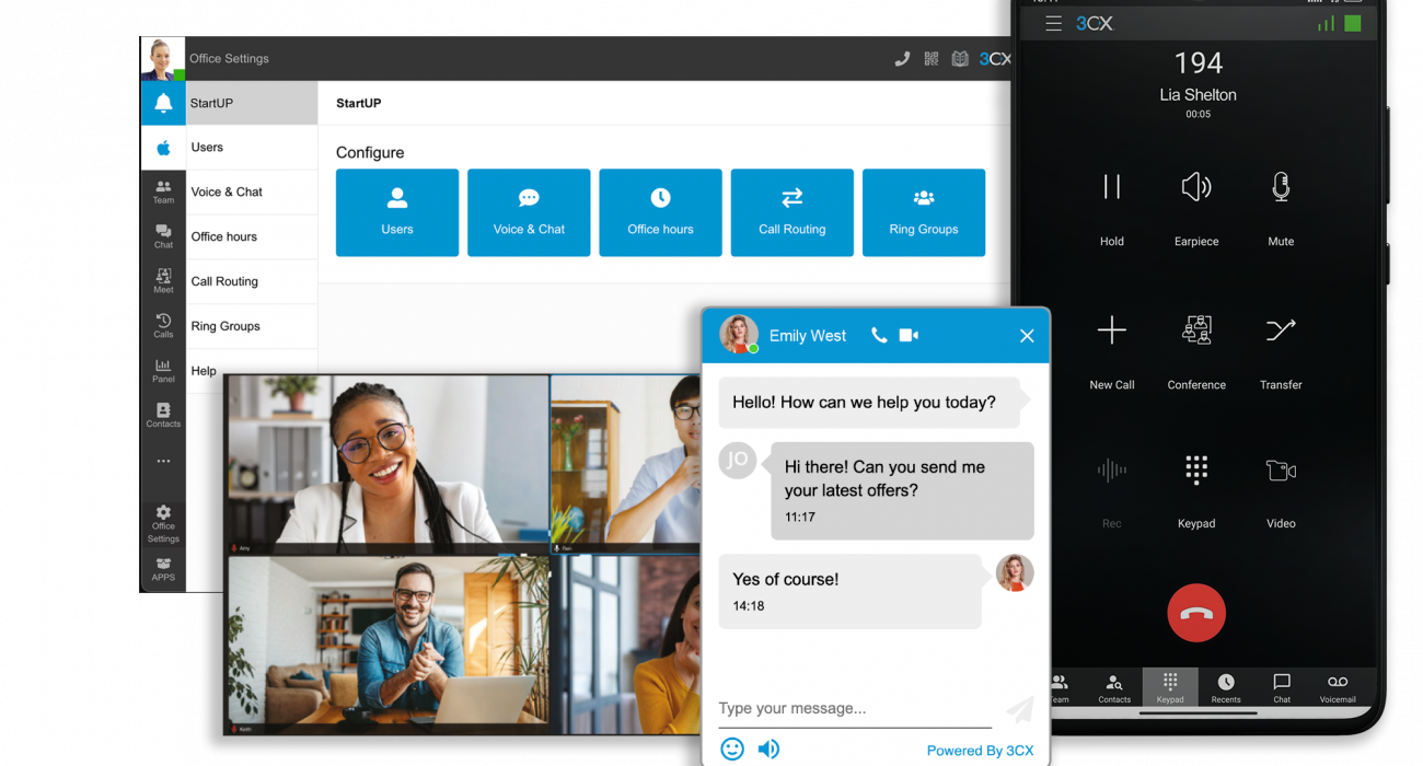 Wir sind zertifizierter Partner von 3CX einem der führenden Anbieter für professionelle Kommunikationslösungen.